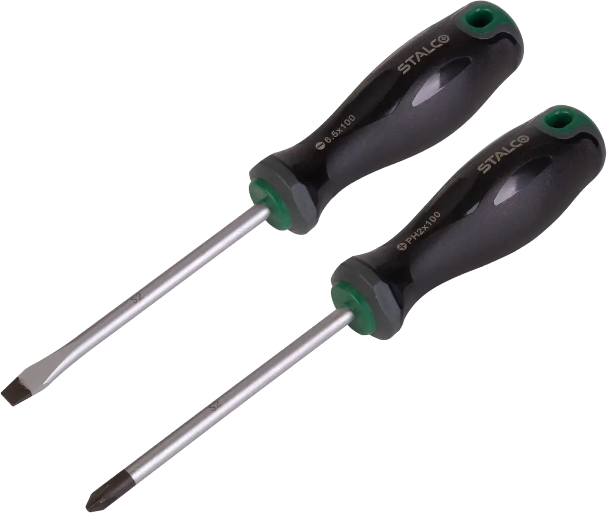 Screwdriver Set 2 pcs STALCO S-12618