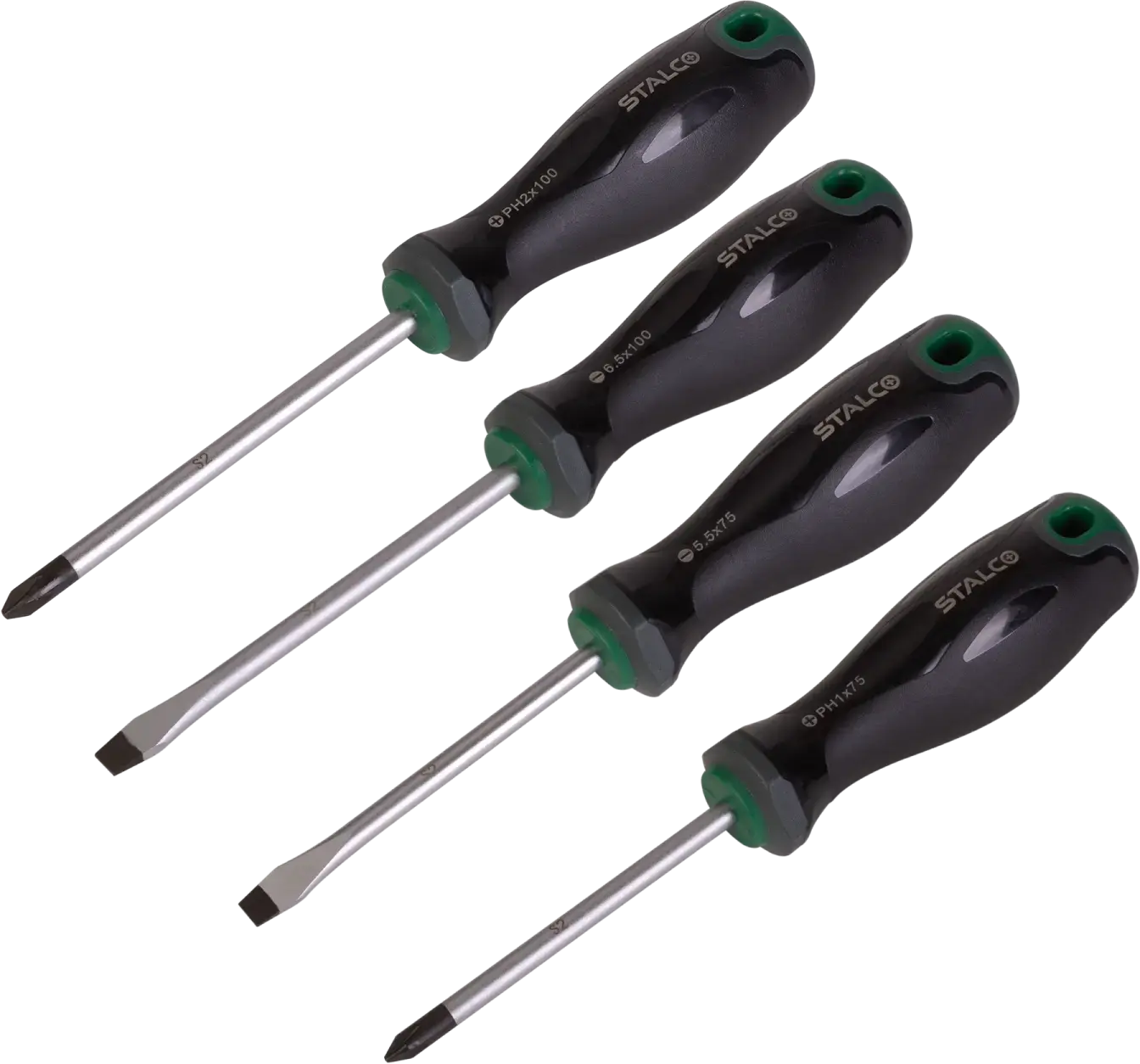 Screwdriver Set 4 pcs STALCO S-12620