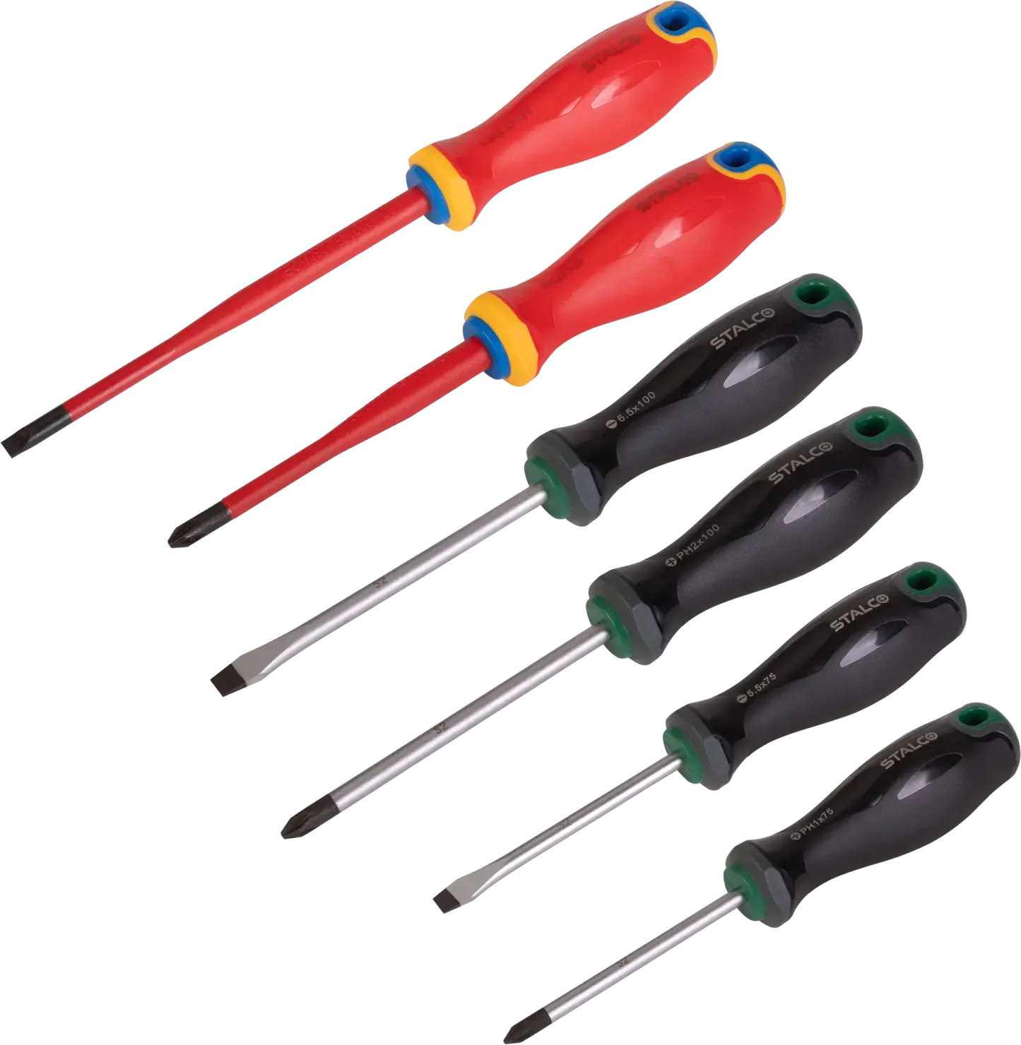 Screwdriver Set 4 pcs STALCO S-12626
