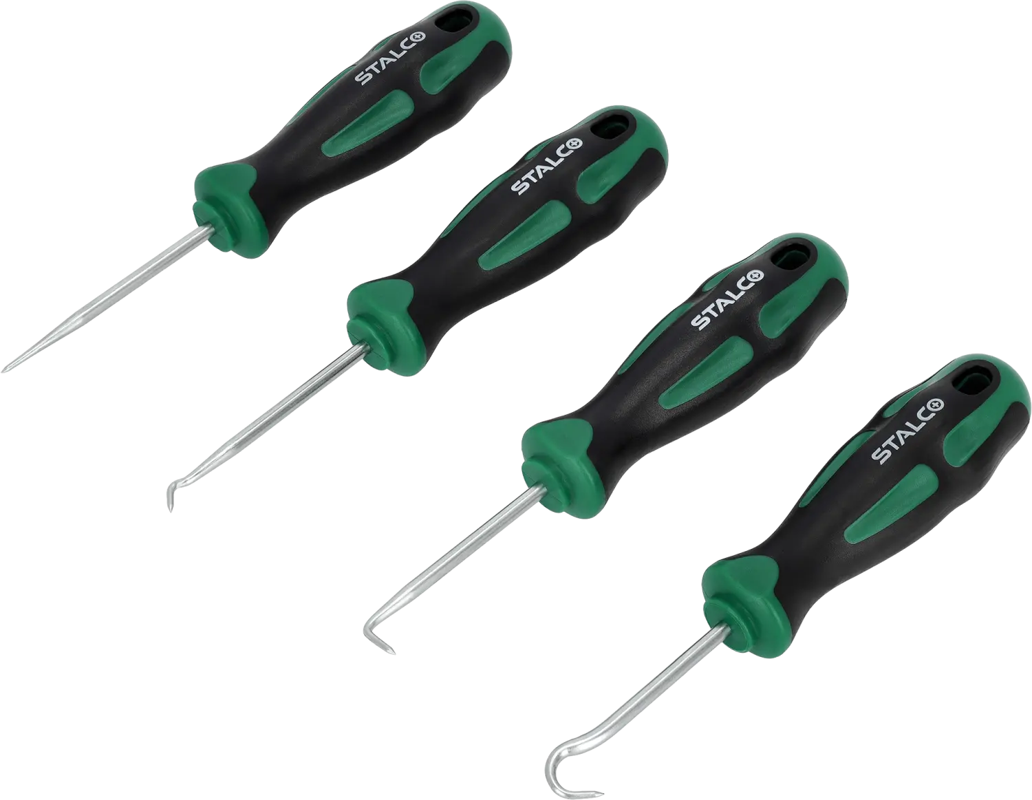 Precision hook set 4 pcs STALCO S010800004 STALCO S010800004