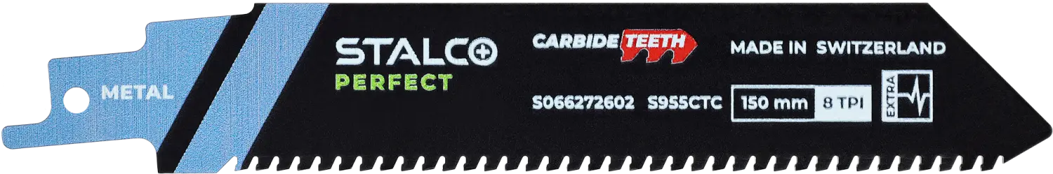 Reciprozaagblad - Hardmetaal 150 mm (1 st.) 8 TPI; S955CTC STALCO PERFECT S066272602