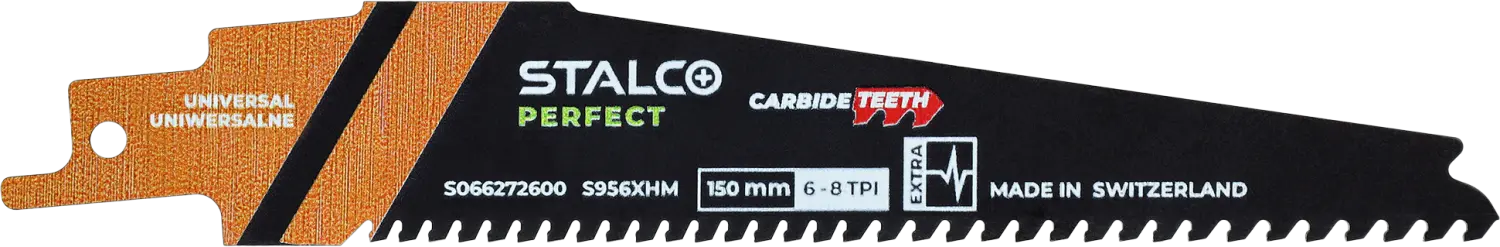 Reciprozaagblad - CARBIDE MULTI 150 mm (1 st.) 6-8 TPI ; S956XHM STALCO PERFECT S066272600