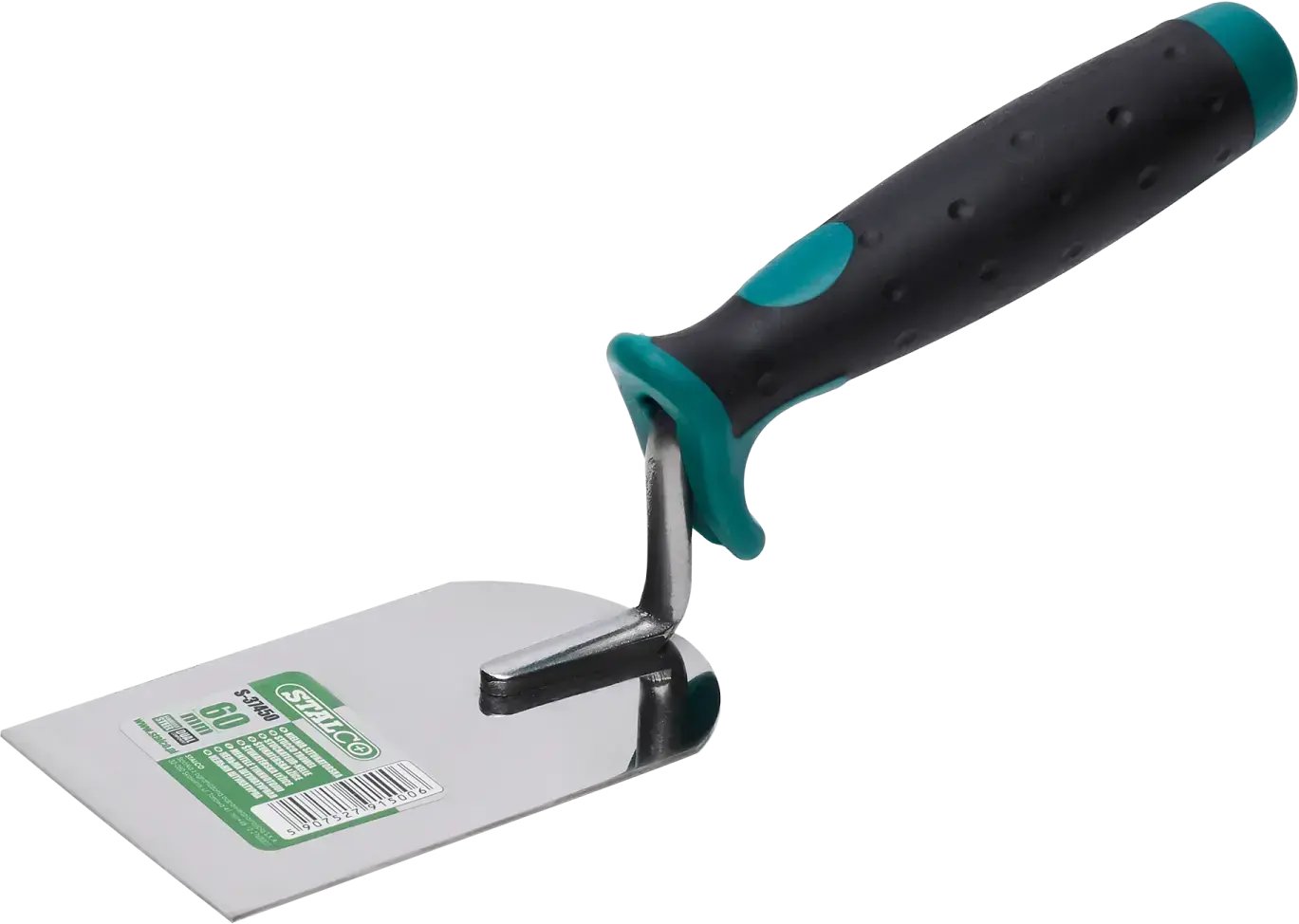 Plastering trowel 80 mm, carbon steel STALCO S-37455