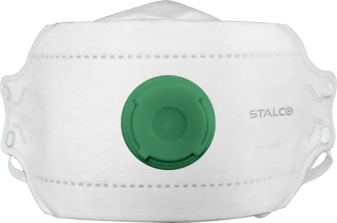 Filtering half mask with valve FFP2 ARO STALCO S094247238