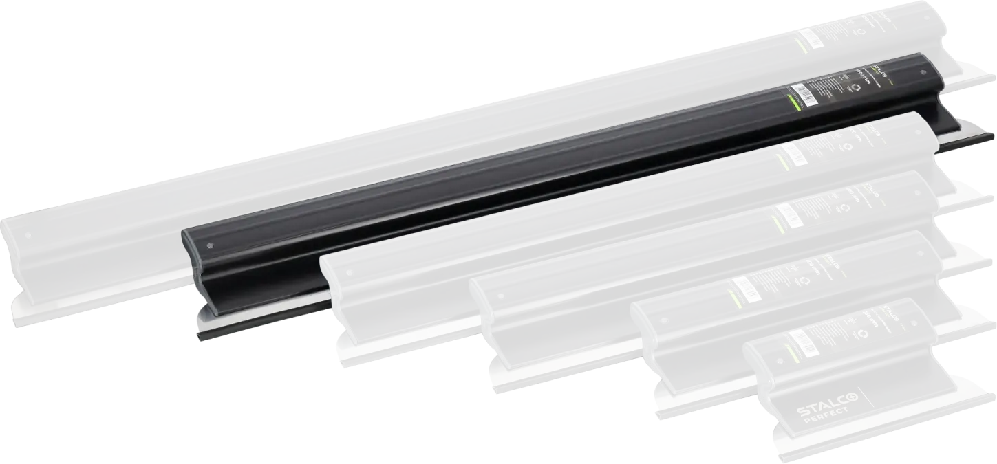 Kunststof oppervlaktespatel 1000 x 0,3 mm STALCO PERFECT S-73552