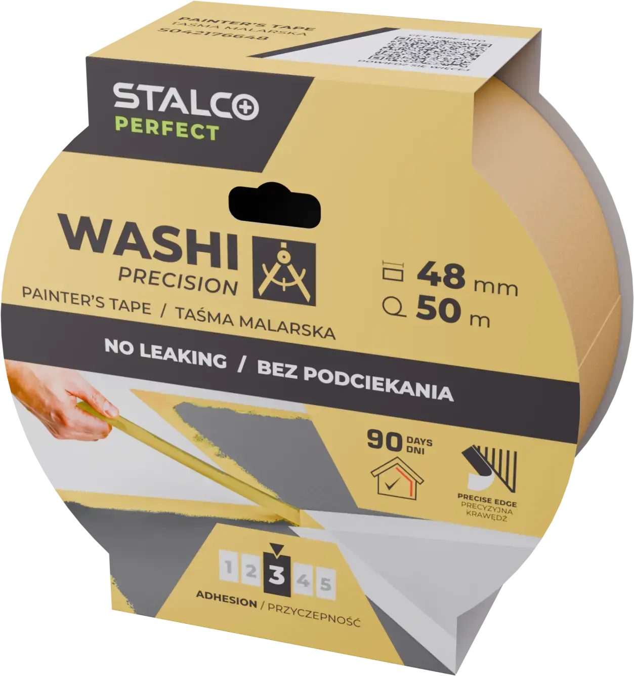 Precisie washi schilderstape 38mm x 50m STALCO PERFECT S042176649