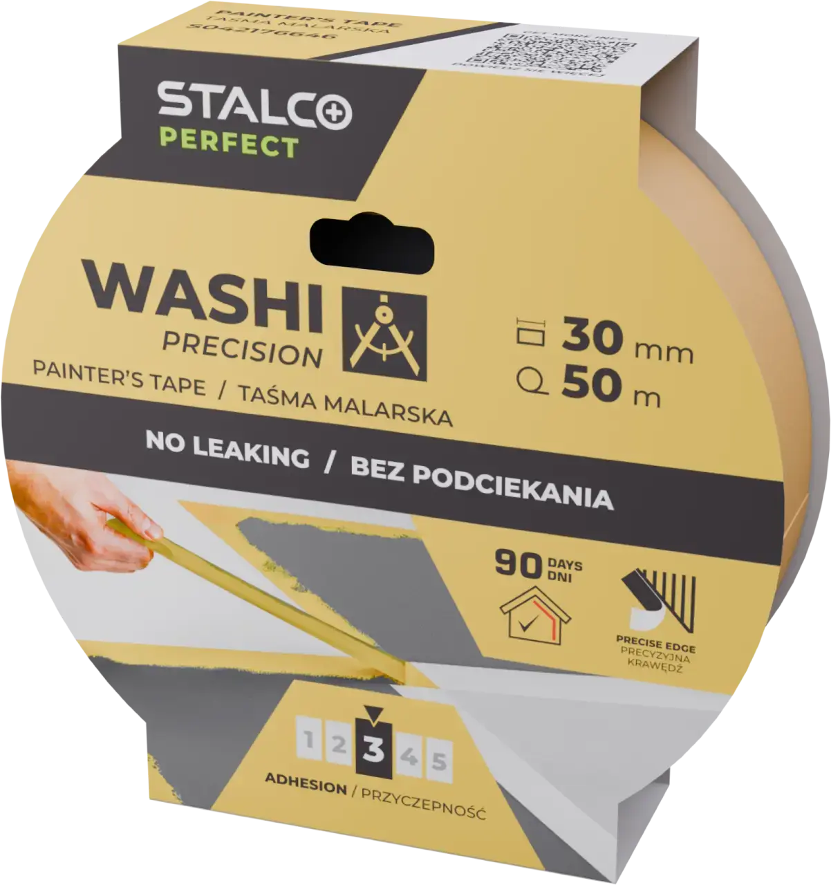 Precisie washi schilderstape 38mm x 50m STALCO PERFECT S042176647