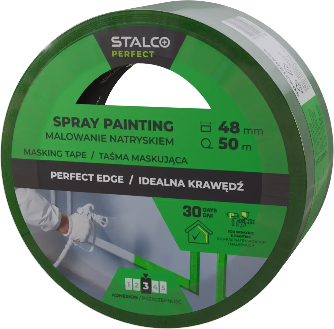Spuitverf maskeringstape 48mm x 50m STALCO PERFECT S042138553