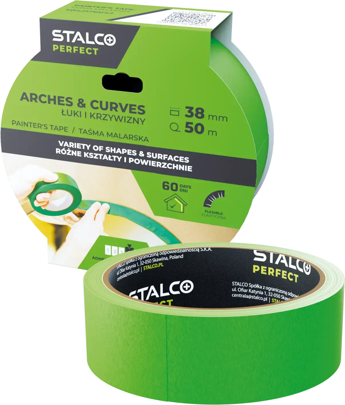 Curved and Arch Masking Tape 30mm x 50m STALCO PERFECT S042176641