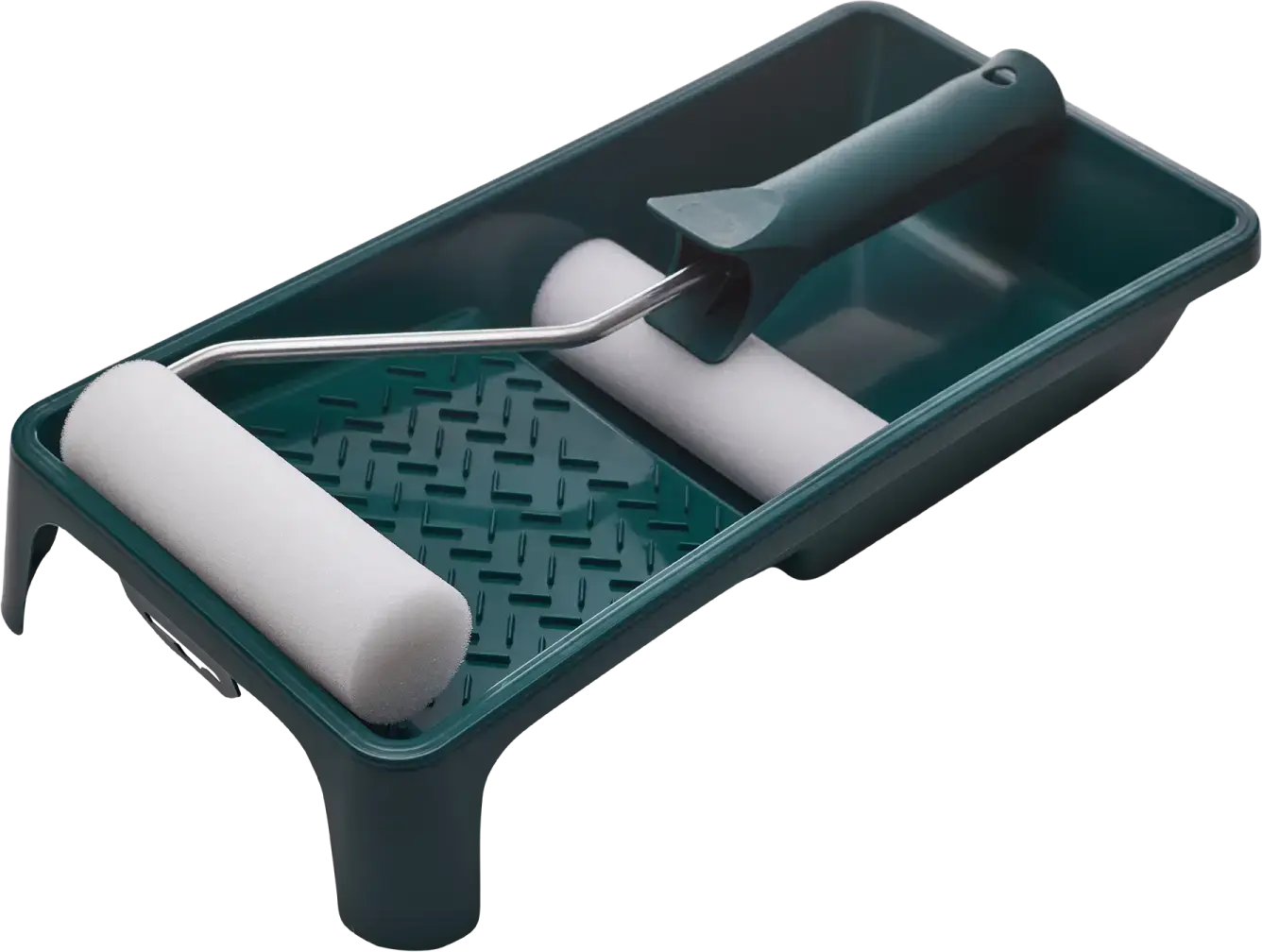 Painter’s set - Moltopren ACRYL tray 150 x 290 mm, handle 100 / ø6 mm, 2 x Moltopren 110 mm STALCO S-38919