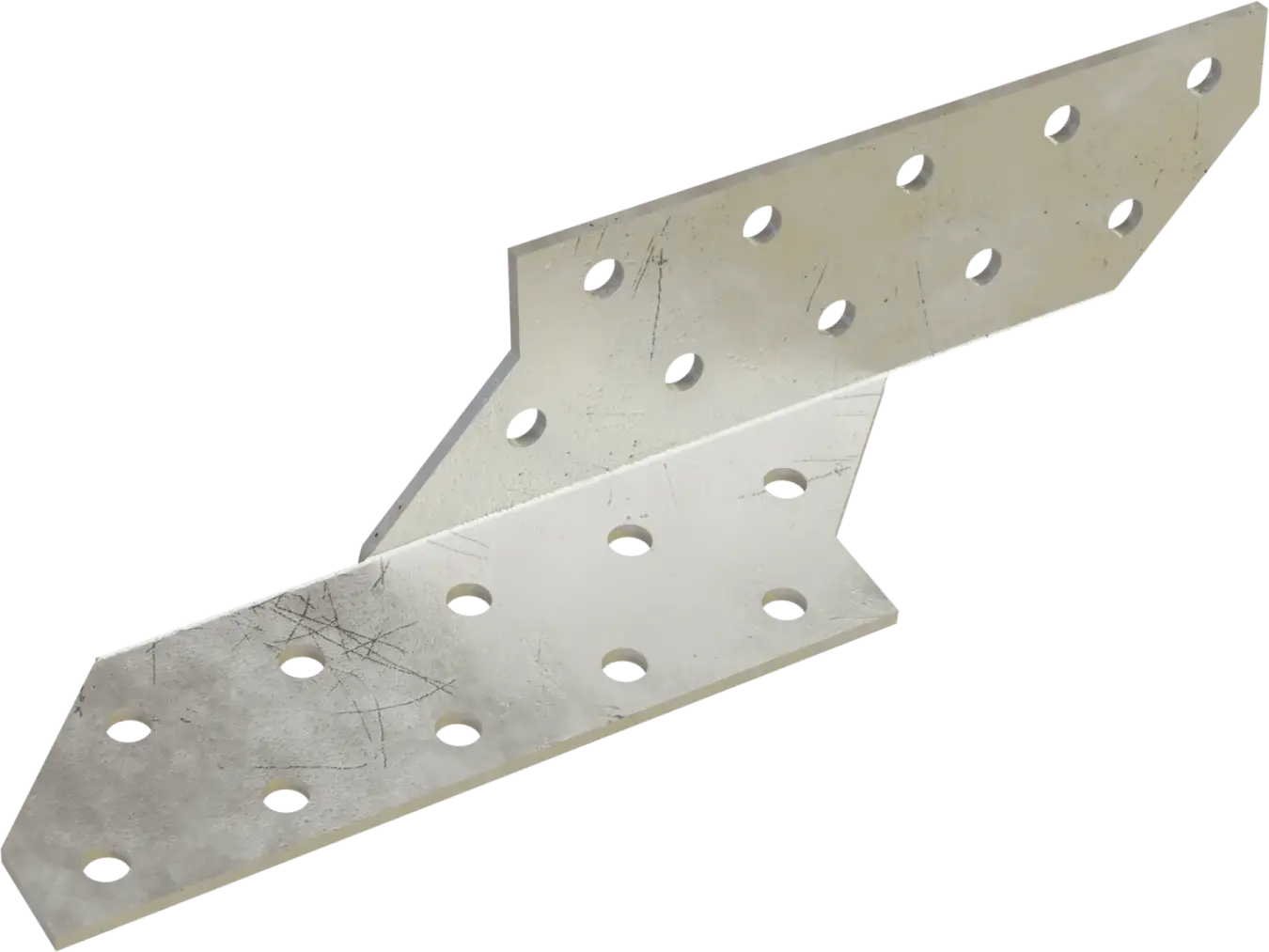 Schilddakverbinder LK 33x290mm, links, dikte 2,0mm STALCO ŁK7 - 33/290