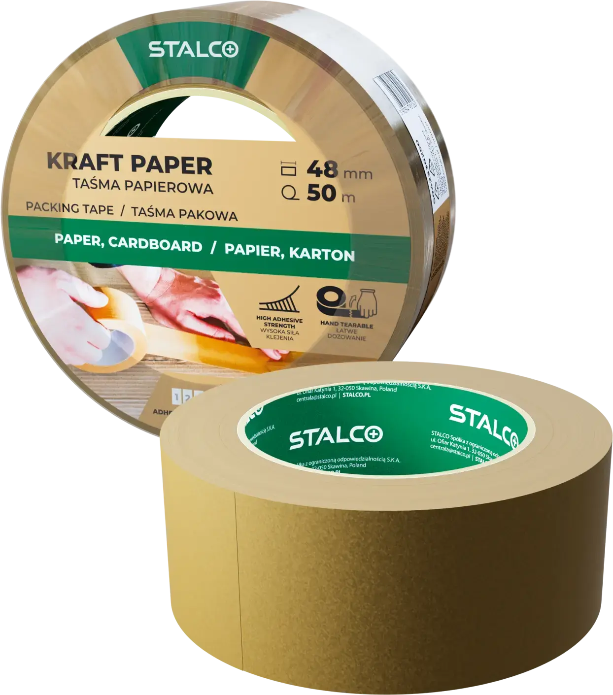 Paper packing tape 48mm x 50m STALCO S042338250 STALCO S042338250