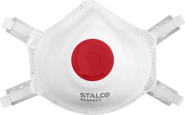 Filtering half mask with valve FFP3 PURO STALCO PERFECT S094247239