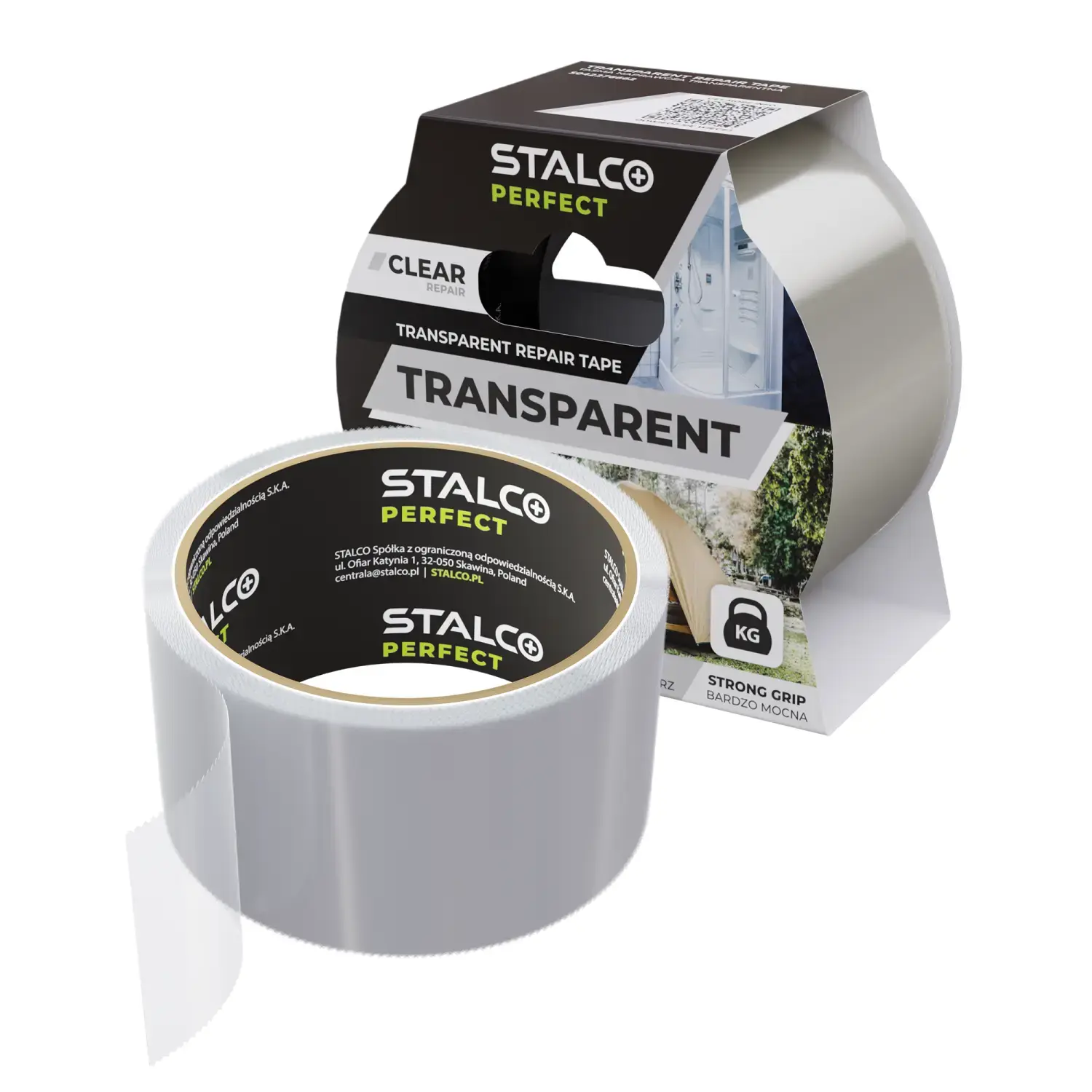 Transparent repair tape 50mm x 5m STALCO PERFECT S042276662 STALCO PERFECT S042276662