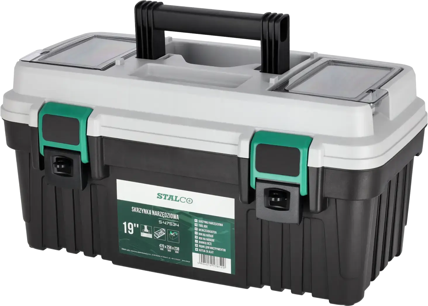 Plastic toolbox STALCO S-47534