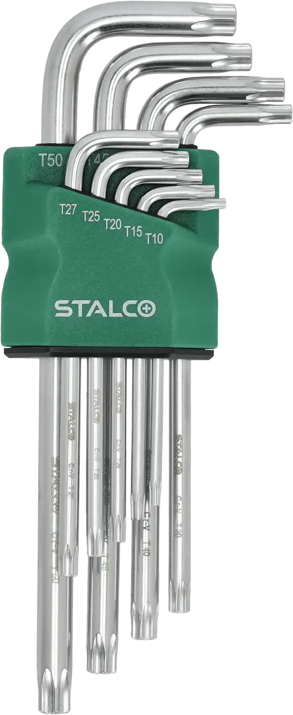 Torx keys with hole STALCO S-46376