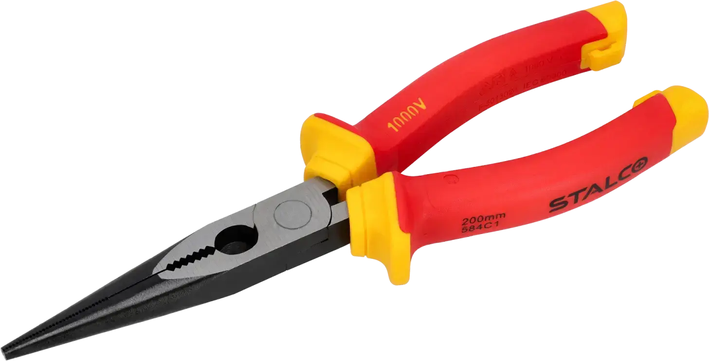 Long nose pliers straight STALCO S-14456
