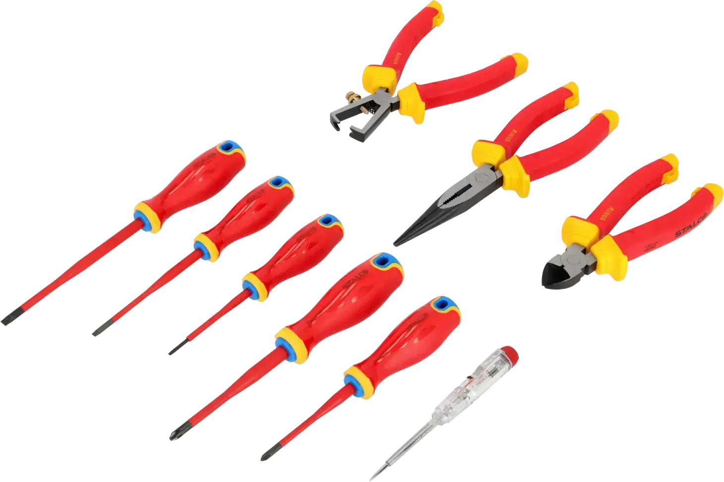 Insulated tool set STALCO S-14464