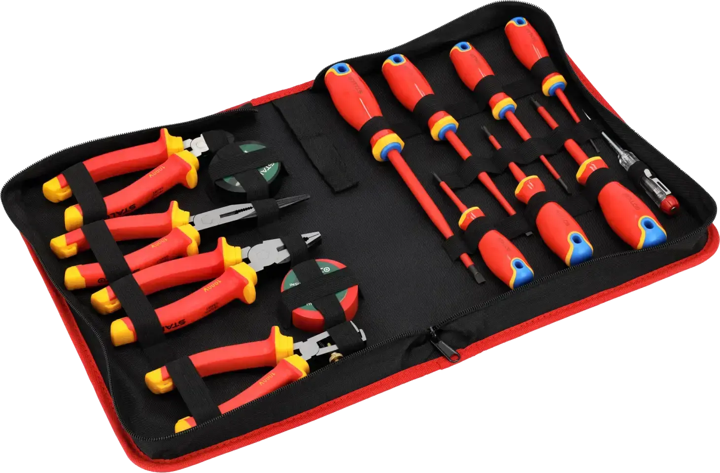 Insulated tool set STALCO S-14466