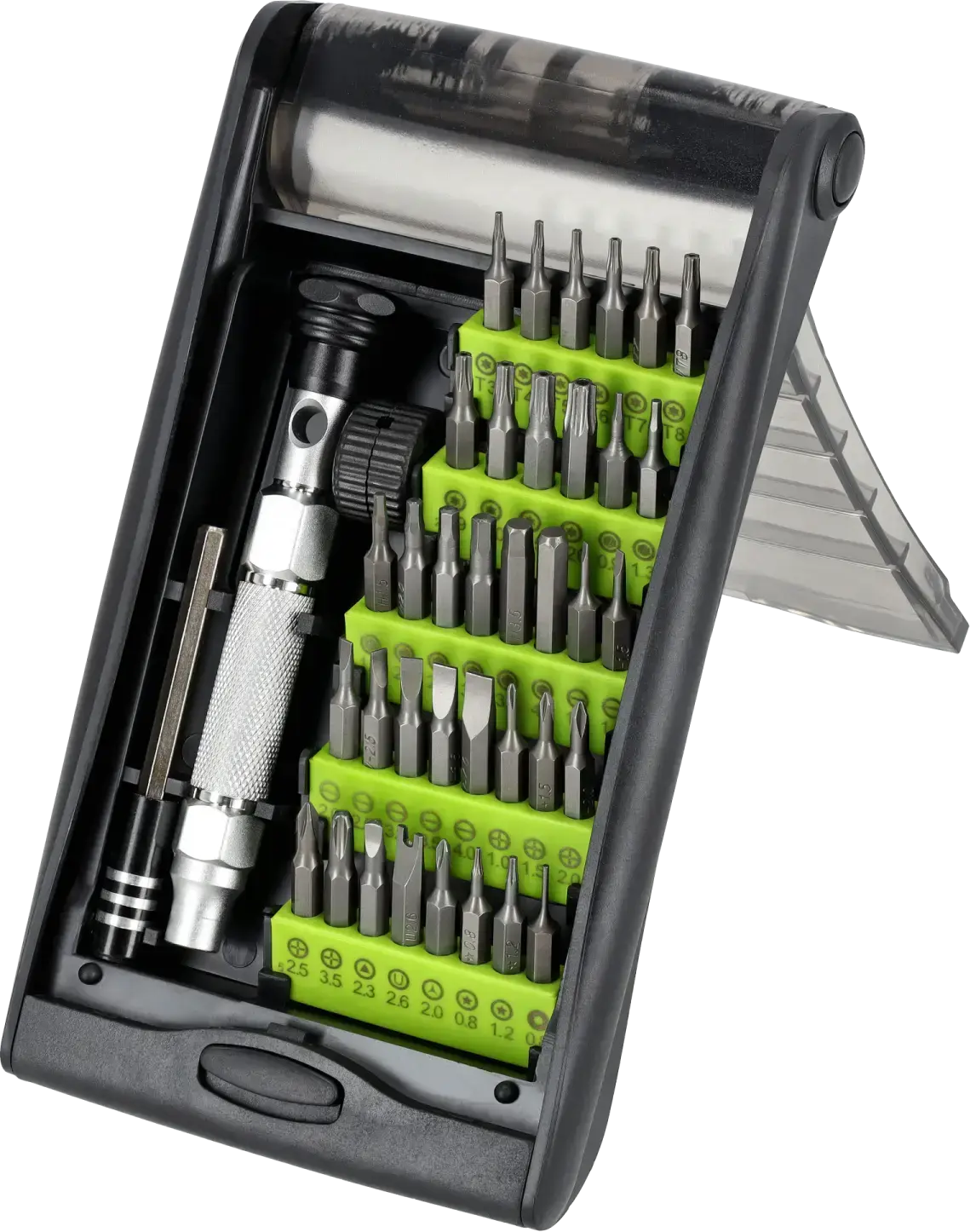 Precision bit set 38 pcs STALCO PERFECT S-13802