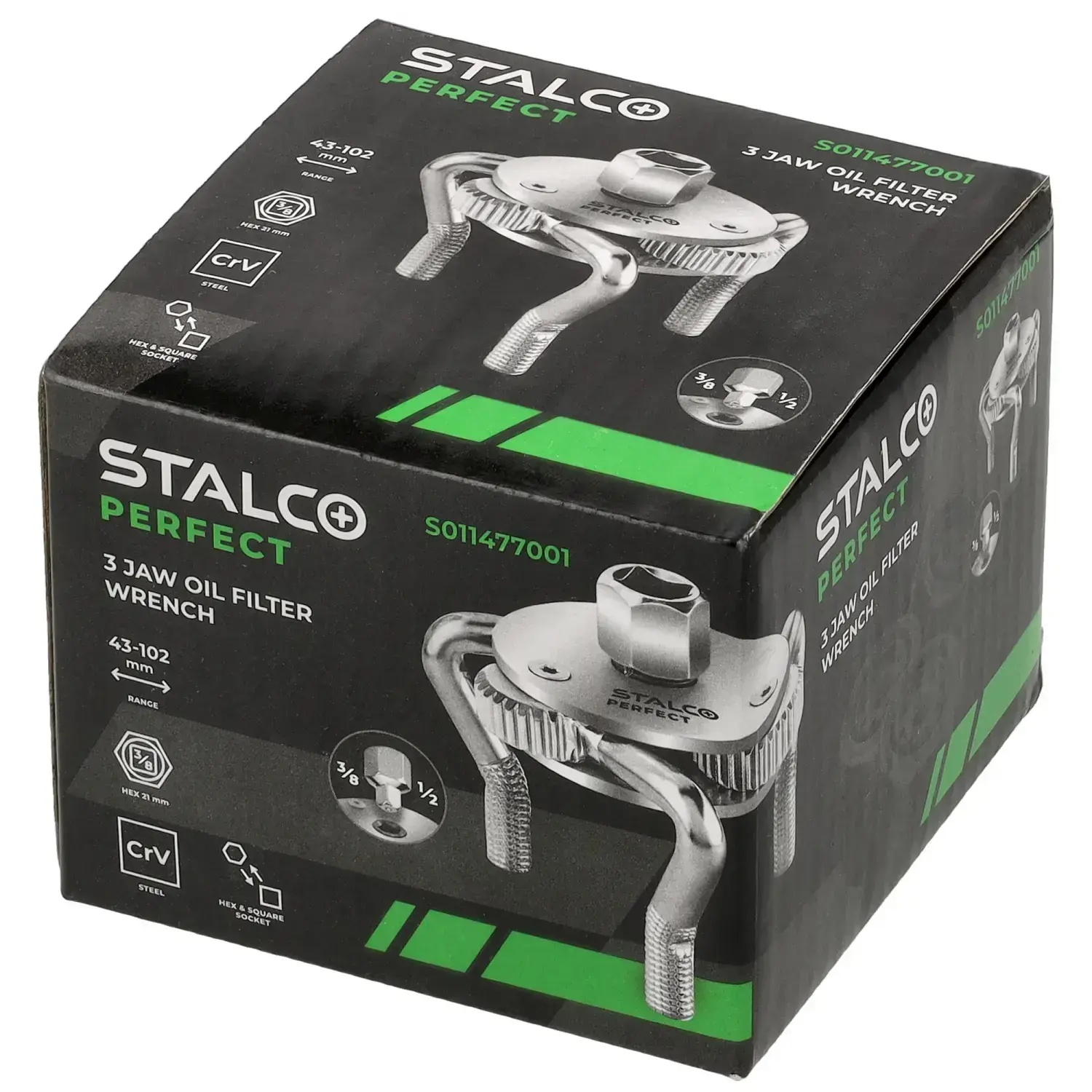 Oil filter wrench range 43-102 mm STALCO PERFECT S011477001