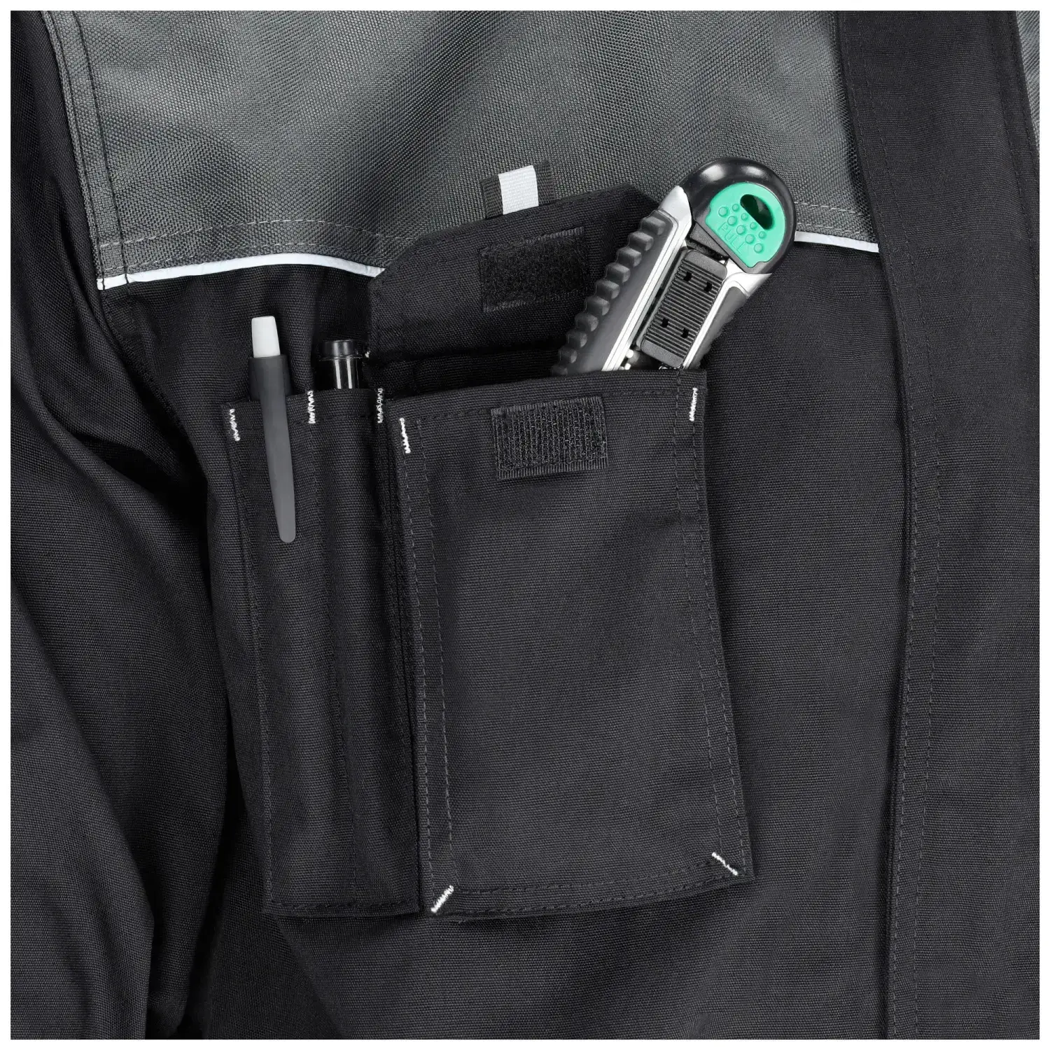 BASIC LINE L Black Work Sweatshirt STALCO S-51004
