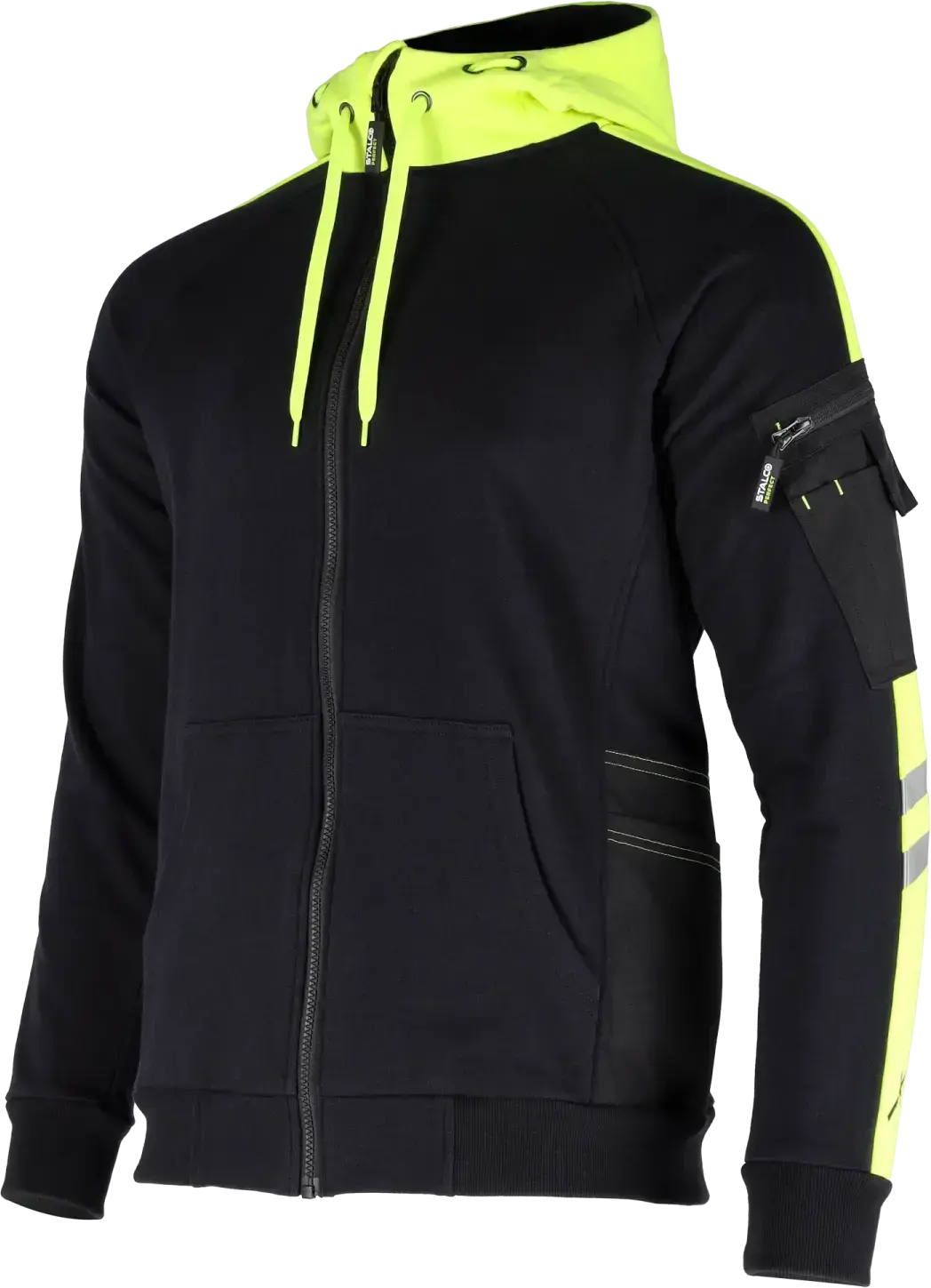 Men’s Sweatshirt MECHANICK 2XL Black STALCO PERFECT S-79163