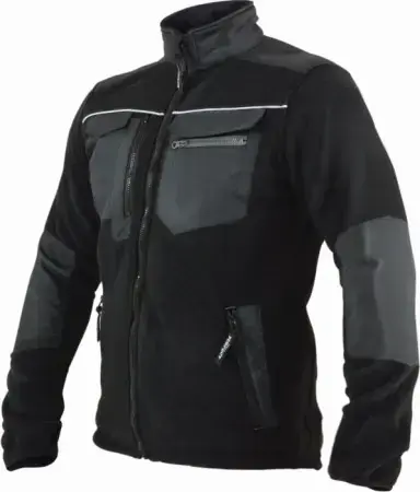 Men’s fleece jacket OXFORD STALCO PERFECT 4XL Black STALCO PERFECT S-78890