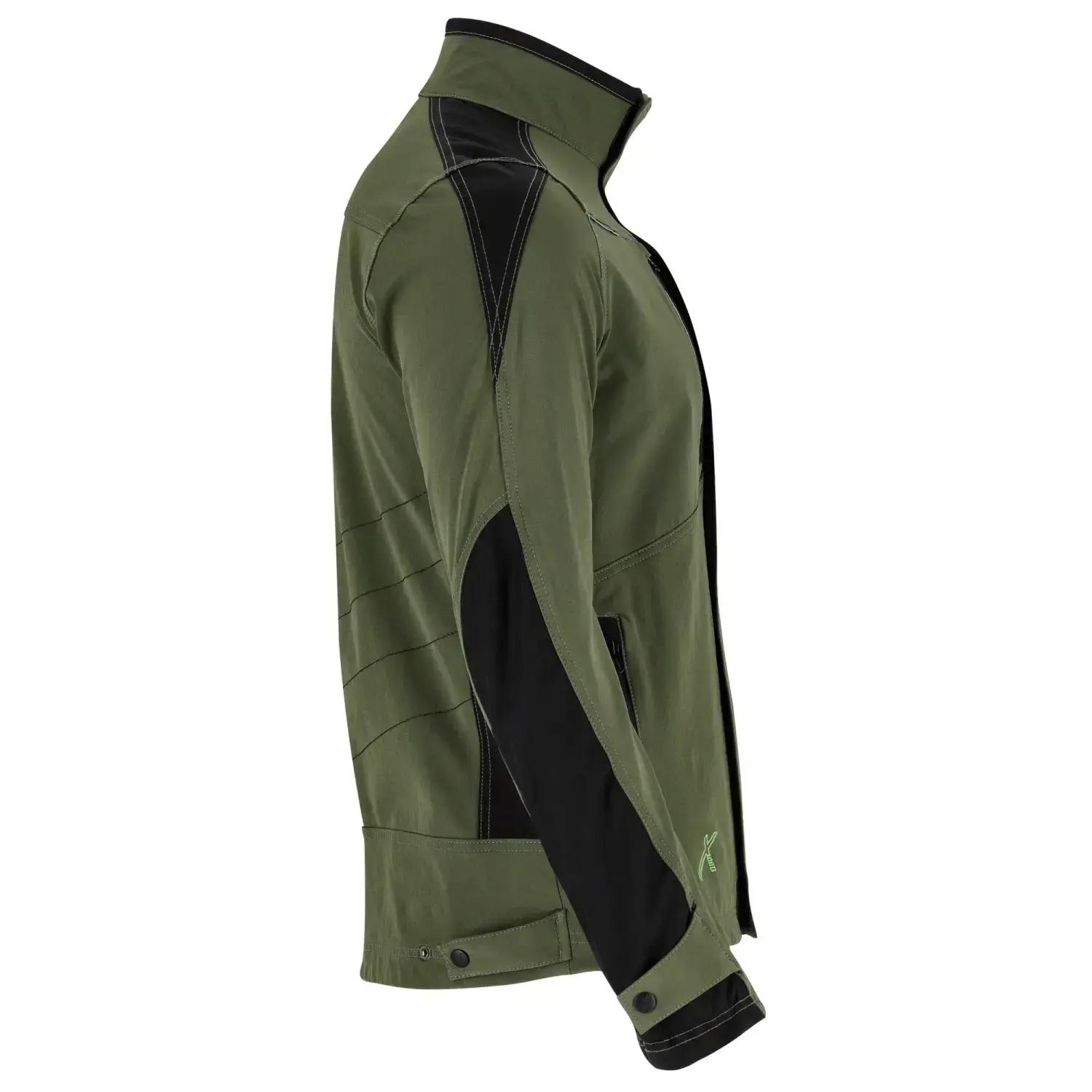 STRETCH LINE L Olive Work Sweatshirt STALCO PERFECT S-79285