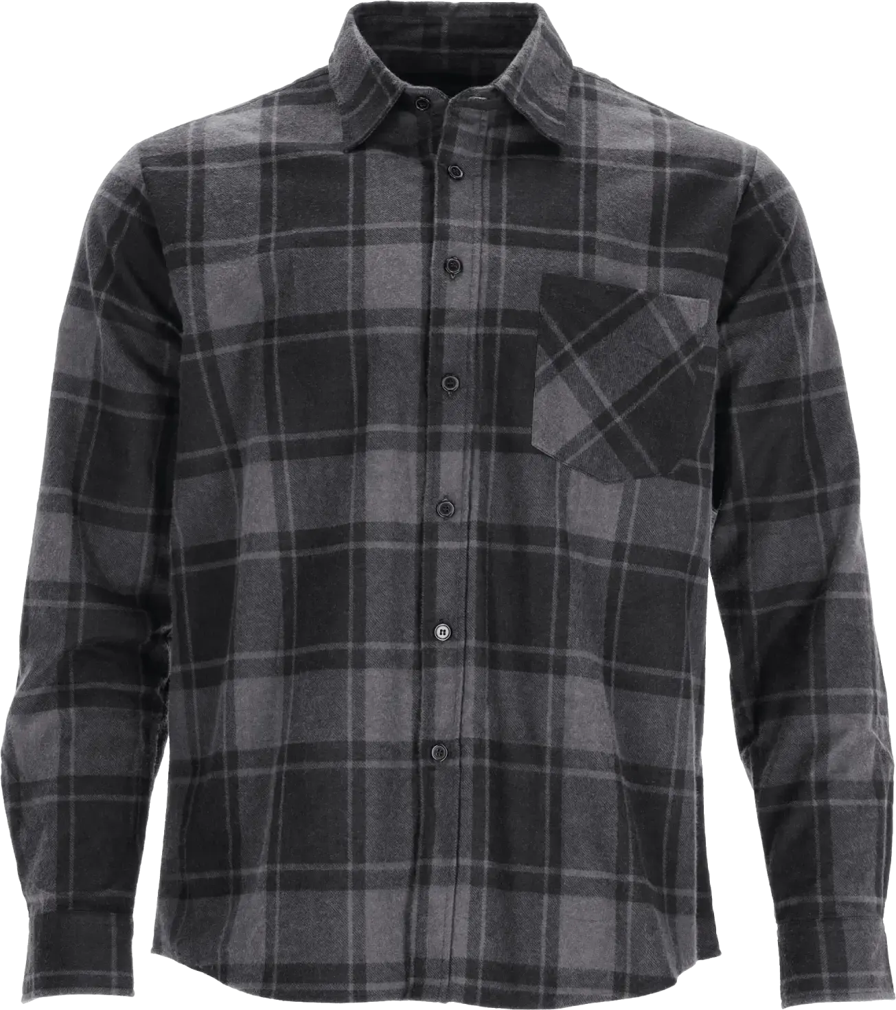 Flannel shirt SQUARE 3XL Gray STALCO S-51160