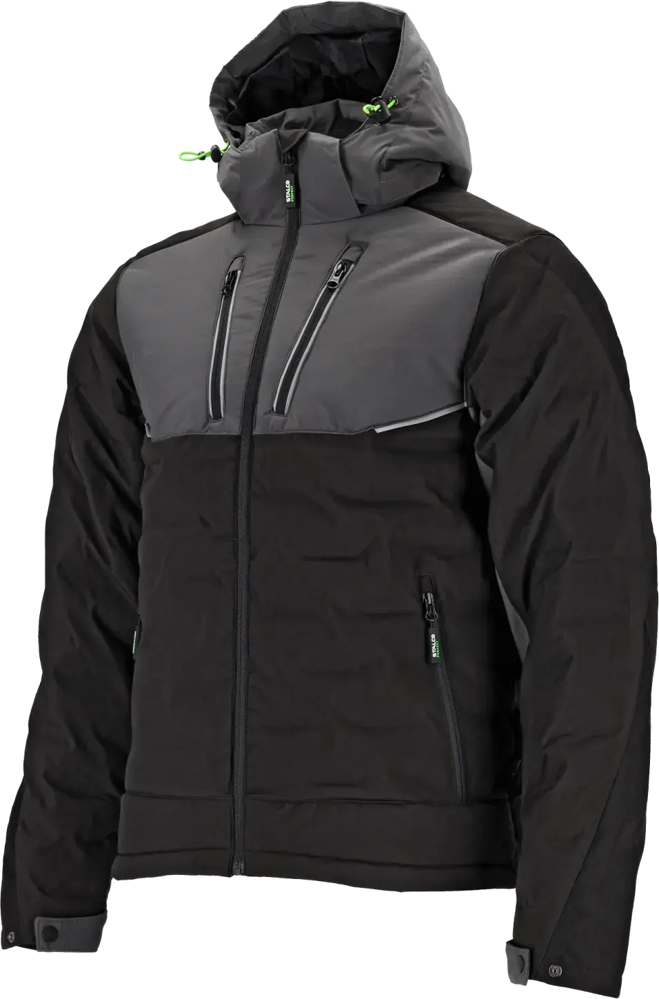 Men’s insulated jacket LOGAN J M Black STALCO PERFECT S-79438