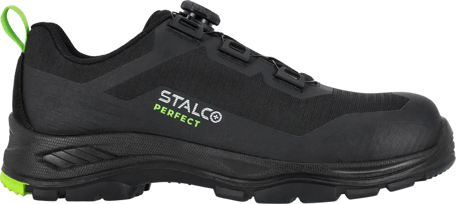 SPINNER LOW S3S half shoe STALCO PERFECT 44 Black STALCO PERFECT S092211311