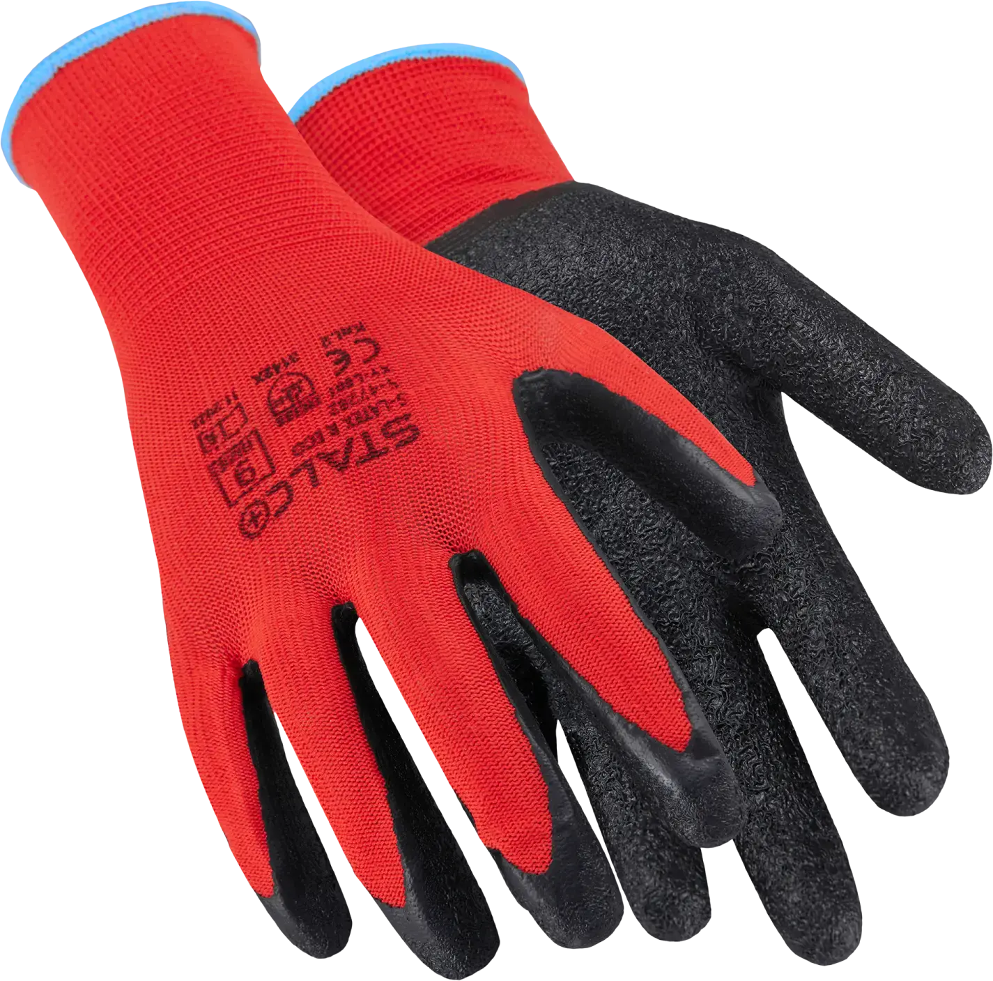 Polyester gloves S-LATEX R ECO 11 STALCO S-47283