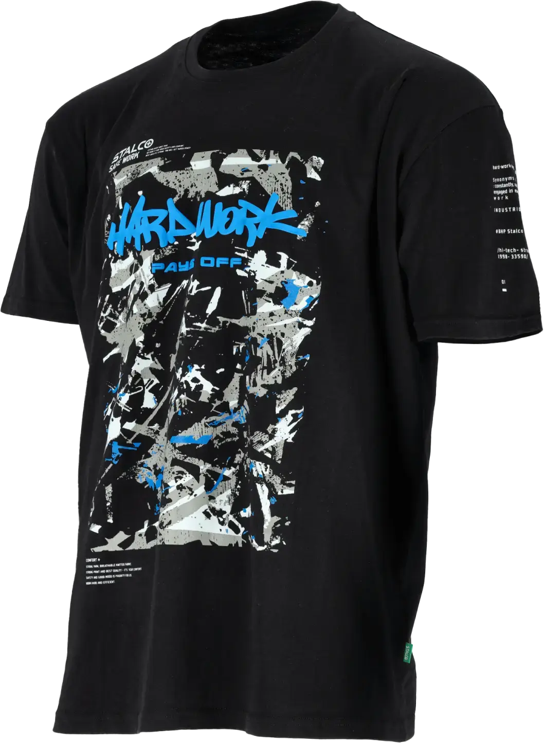 Men’s T-shirt BONO PAINTER M Black STALCO S090696026