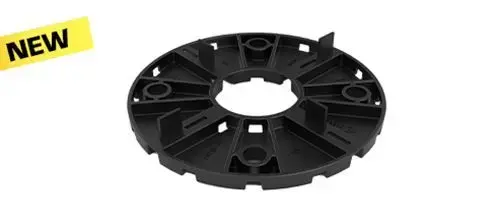 Base with flaps