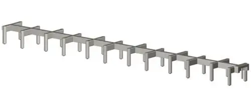 Multi-foot spacers