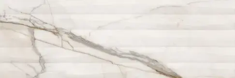 COSIMA WHITE STRUCTURE SATIN 40X120 NT099-002-1