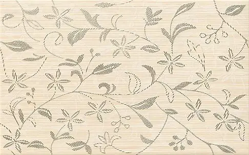 TANAKA CREAM INSERTO FLOWER 25X40 WD798-011