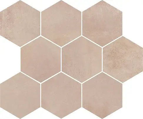 ARLEQUINI MOSAIC HEXAGON 28X34 ND032-009