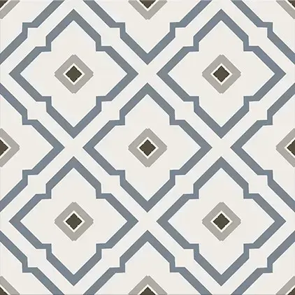 PATCHWORK GEOMETRIC FLOWER 30X30 NT1223-003-1