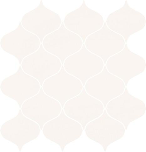 OCEAN ROMANCE WHITE MOSAIC SATIN 28X29 OD1023-009