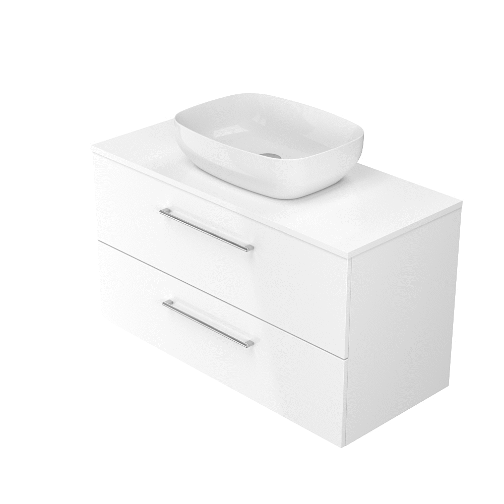 WASHBASIN CABINET LARGA 100 - GREY S932-078