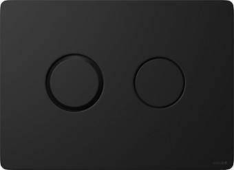 ACCENTO CIRCLE PNEUMATISCHE SPOELKNOP ZWART MAT K97-425