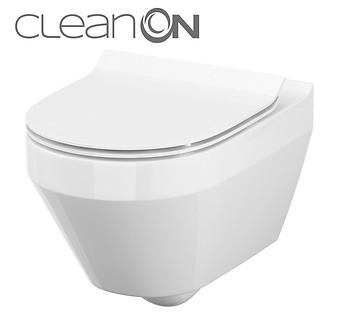 CREA WALL HUNG BOWL CLEANON OVAL WITHOUT TOILET SEAT K114-015