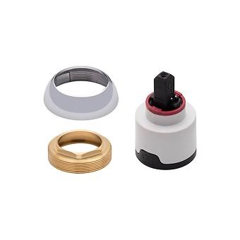 Kraanbovendeel met ring voor bad-douche- en douchekraan LUVIO S951-141