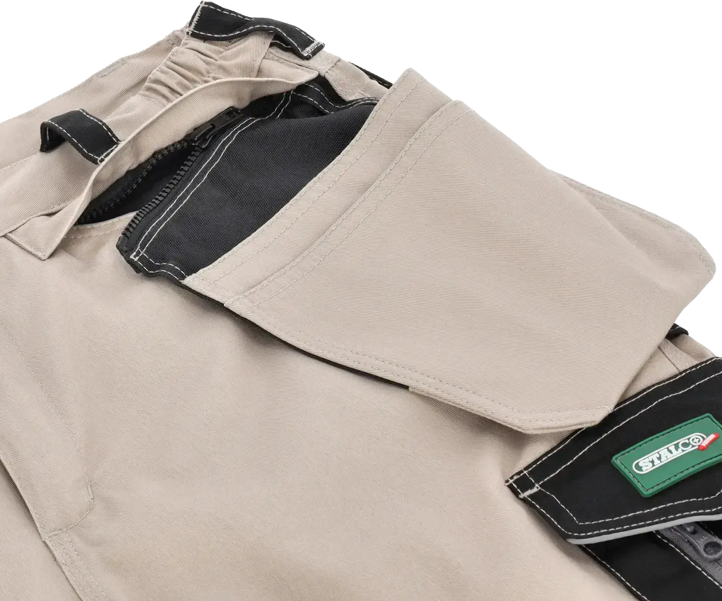SUMMER LINE L beige work trousers STALCO S090144588