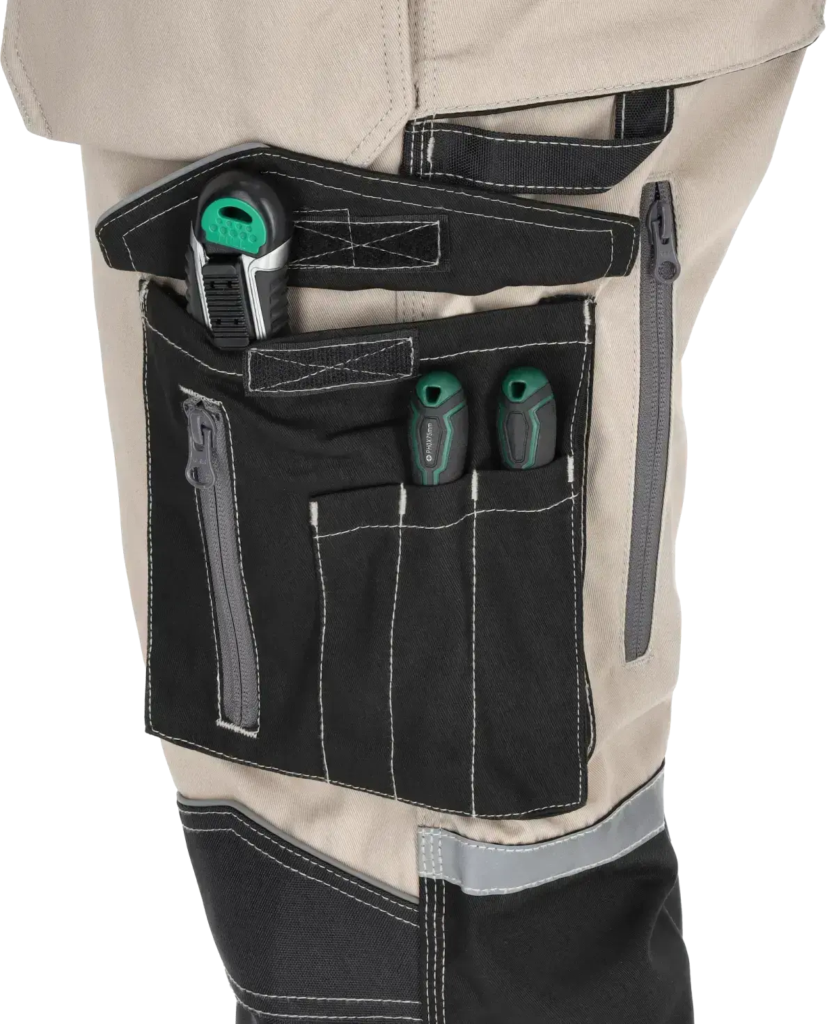 SUMMER LINE XL beige work trousers STALCO S090144589