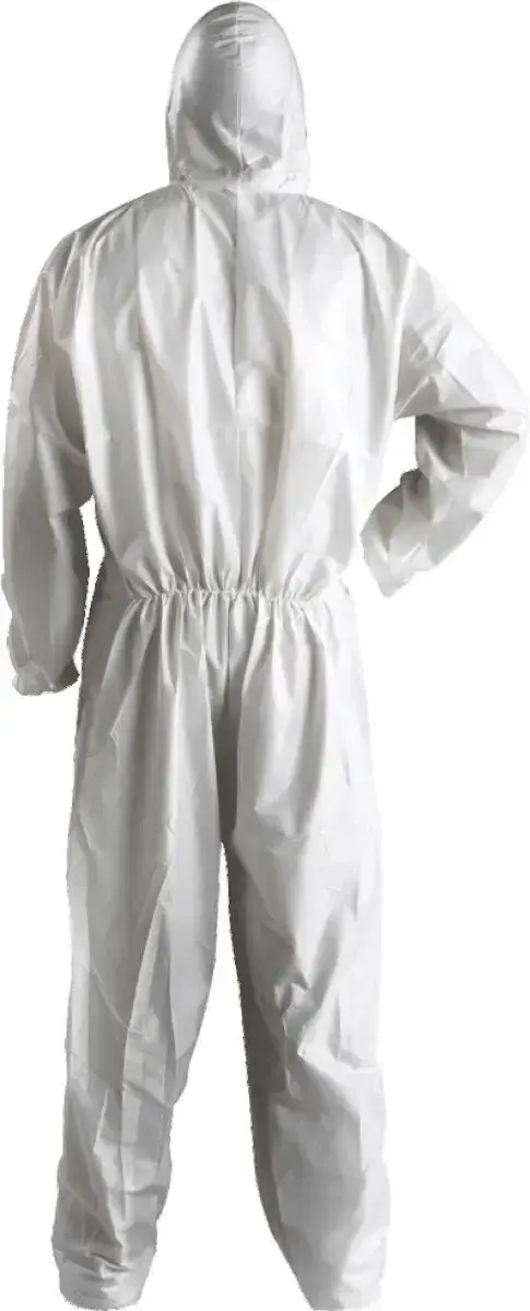 MICROPOROUS protective suit L White STALCO S-47930