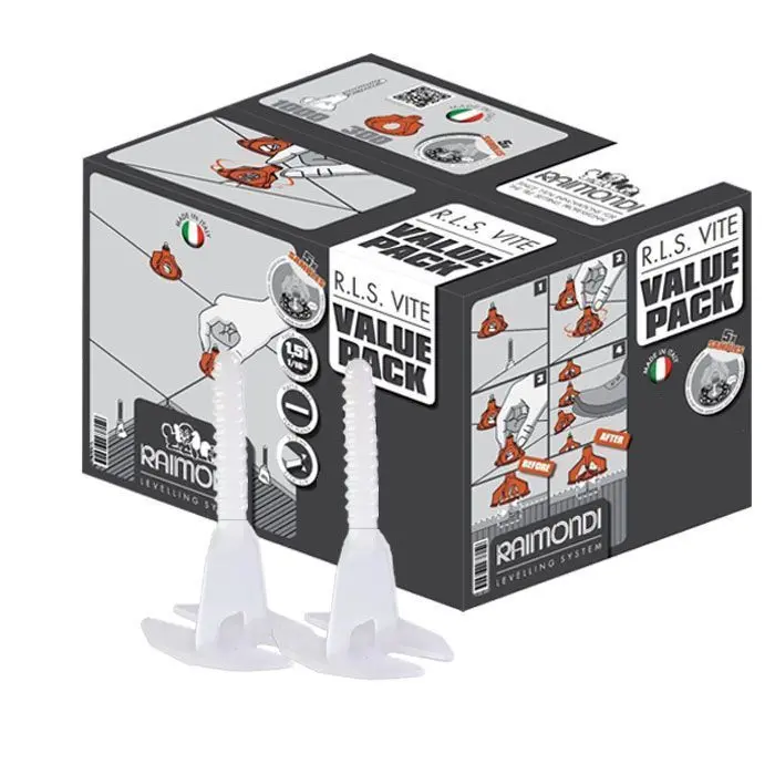 Raimondi Vite leveling Clips 1mm LARGE 2500 pieces