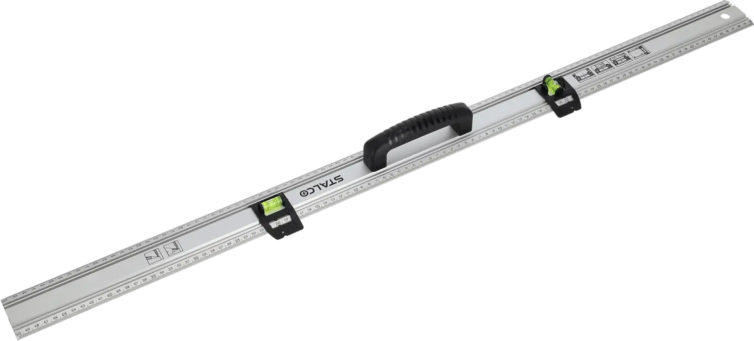 Straight Edge with Spirit Levels 1200 mm STALCO S010417308